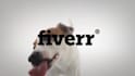 make funny dog licking video with your logo