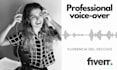 record a professional female voice over in spanish