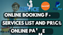 build laundry, car wash, office cleaning booking website