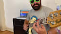 record your slap bass track