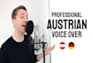 record an austrian german voice over deutscher sprecher