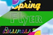 creative a flyer brochure and modern social media post