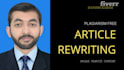 rewrite plagiarism free articles for you