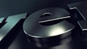 make this 3d metallic silver logo animation