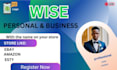 steup a personal and business wise account with the name on your store