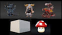 haré tus imágenes 2d en modelos 3d sencillos para impresión 3d