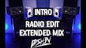 make radio edit, extended mix or intro for you