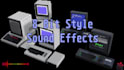create unique 8 bit style retro sound effects