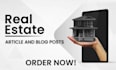 write SEO real estate articles and blog posts