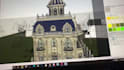 rendering realistic classical villa
