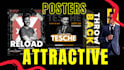 design professional flyer, poster printable and digital in canva
