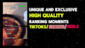 make ranking moments videos for tiktok and youtube