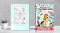 activity and coloring book design for amazon KDP