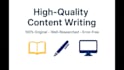 write technical, lifestyle, and cooking blogs for you