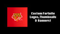 create custom fortnite banners, logo and thumbnail