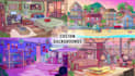 create a detailed lofi art, background art, custom illustration, human art