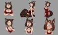draw furry telegram stickers, telegram animated stickers, crypto, discord, emoji