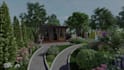 do townhouses, modular homes rendering and 3d animation