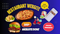 create a restaurant website with online food delivery system