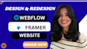 webflow website design, redesign responsive as webflow expert animation workflow