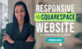 build or redesign a responsive squarespace website