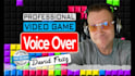record professional video game character voice overs