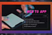 convert websites to android and ios iphone apps