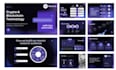 design canva powerpoint presentation with infographics