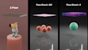 create satisfying physics simulation shorts for social media