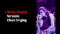 be your powerful sounding metal and rock singer