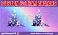 create custom special avatars for stream avatars