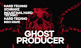 be your hard techno, industrial techno ghost producer