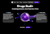 build three js 3d interactive website, web3 UI UX webgl animation, ai website