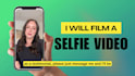 film a natural selfie video
