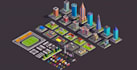 create 3d game environment or city