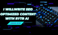 write SEO optimized content using rytr ai tool to get results