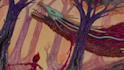 make a dark, whimsical, creepy and spooky illustration