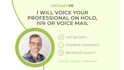 voice your professional on hold IVR or voice mail