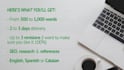 write engaging SEO blog posts or articles