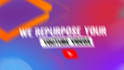 do long youtube video repurpose into reels, tiktoks, shorts