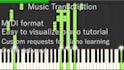transcribe your songs into a piano tutorial