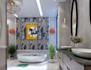 create 3d interior design bathroom