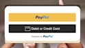 put smart buttons for paypal credit and debit cards on shopify