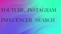 do data extraction,contact info, youtube,instagram influencer search