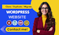 duplicate, redesign, copy clone wordpress website with elementor pro
