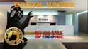 make 5 star wars video clips with your logo or text