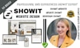 design showit website, update and redesign showit, customize showit template