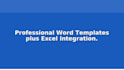 custom vba macros for excel and word