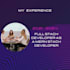 be full stack web developer, as a mern stack developer