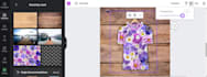 create custom fillable canva frame mockup templates